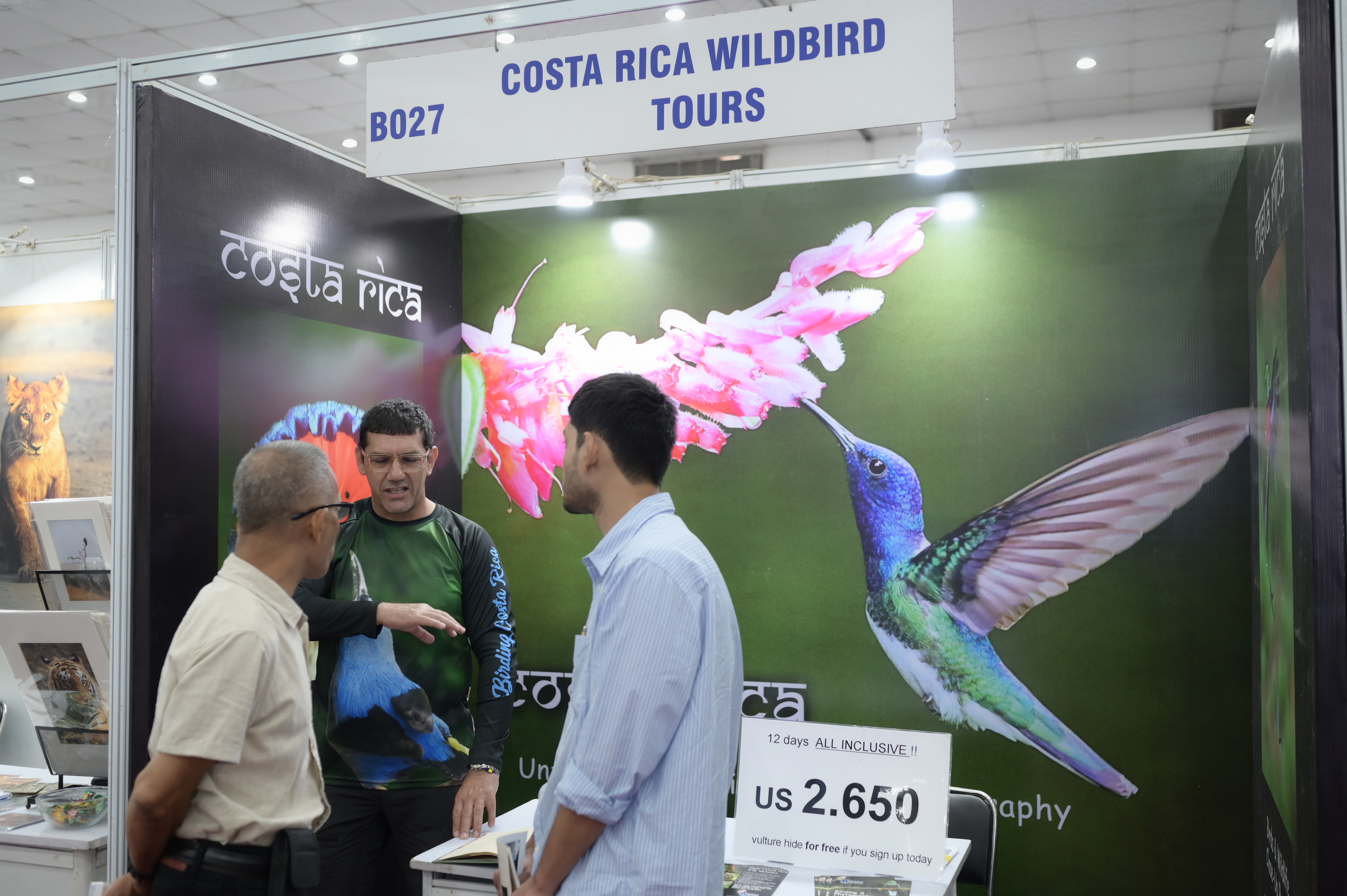 Sarawak Borneo Tourism booth