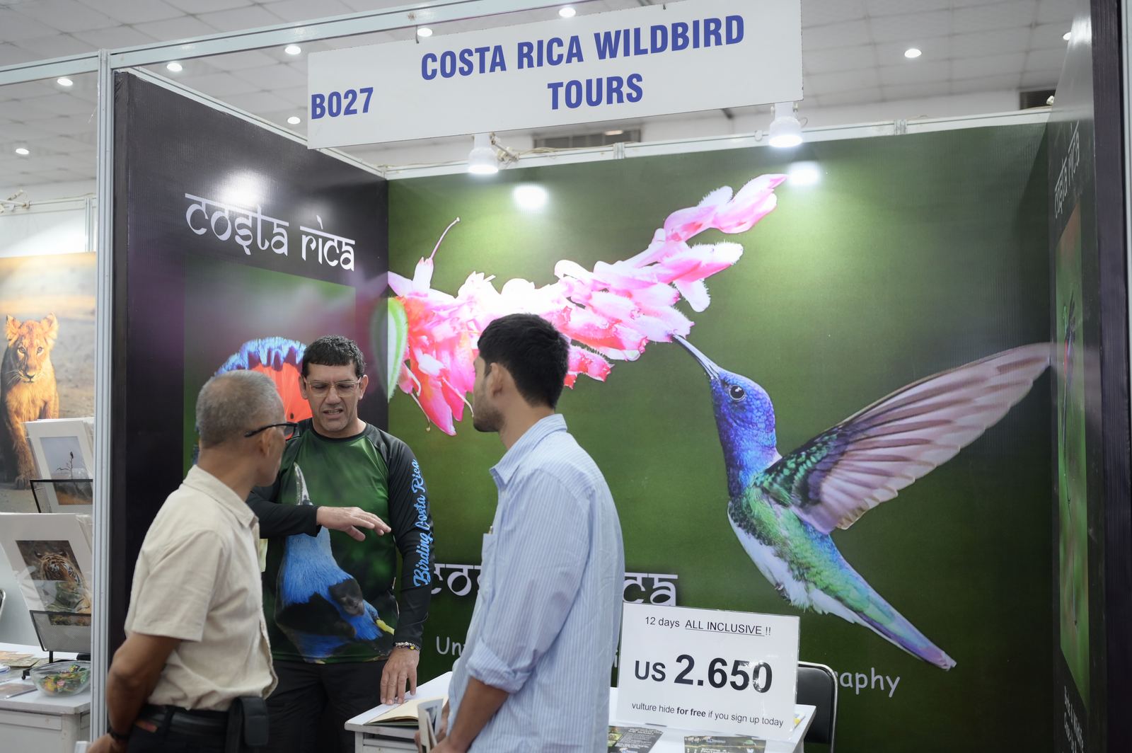 Sarawak Borneo Tourism booth