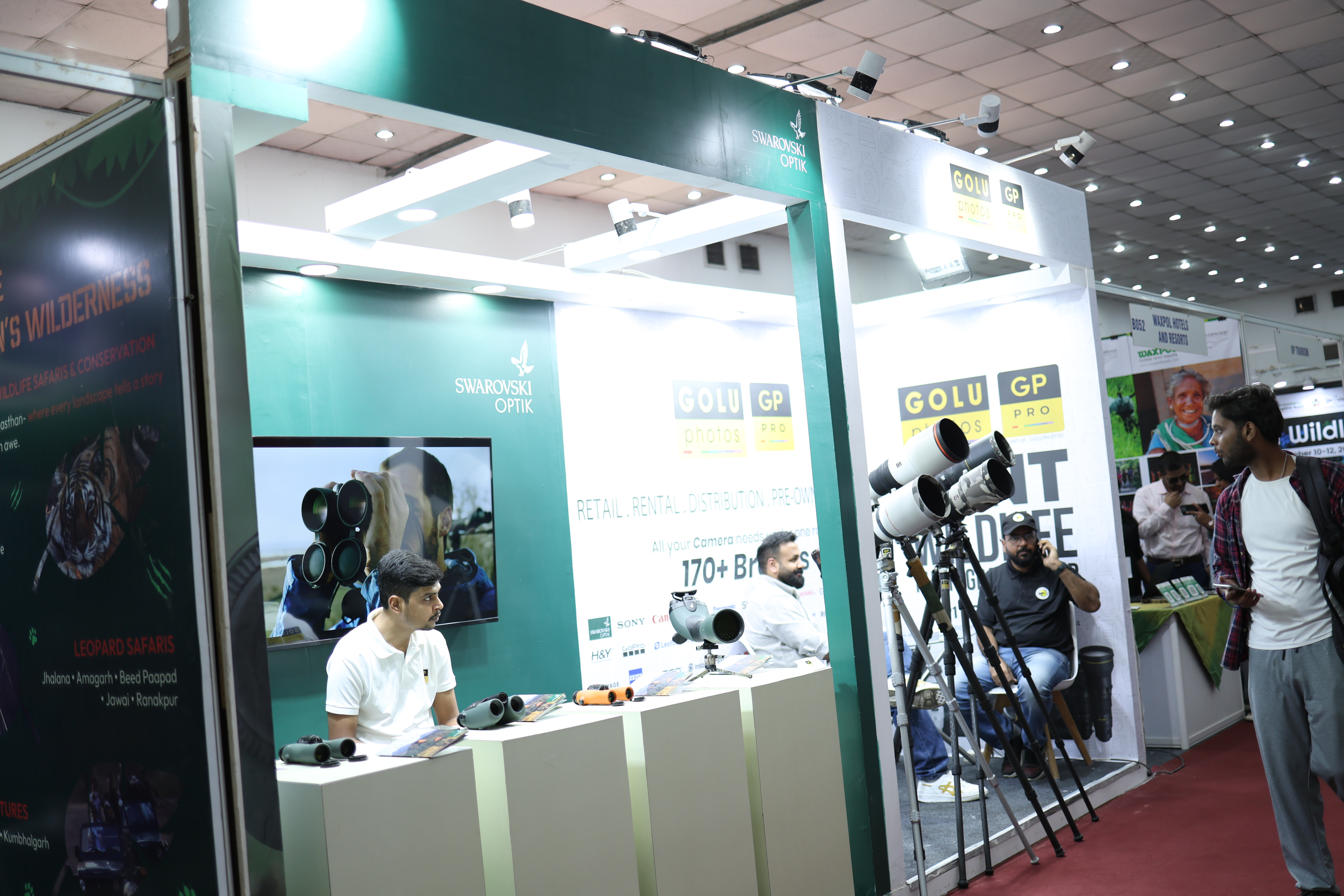 Jaguar Conservation booth