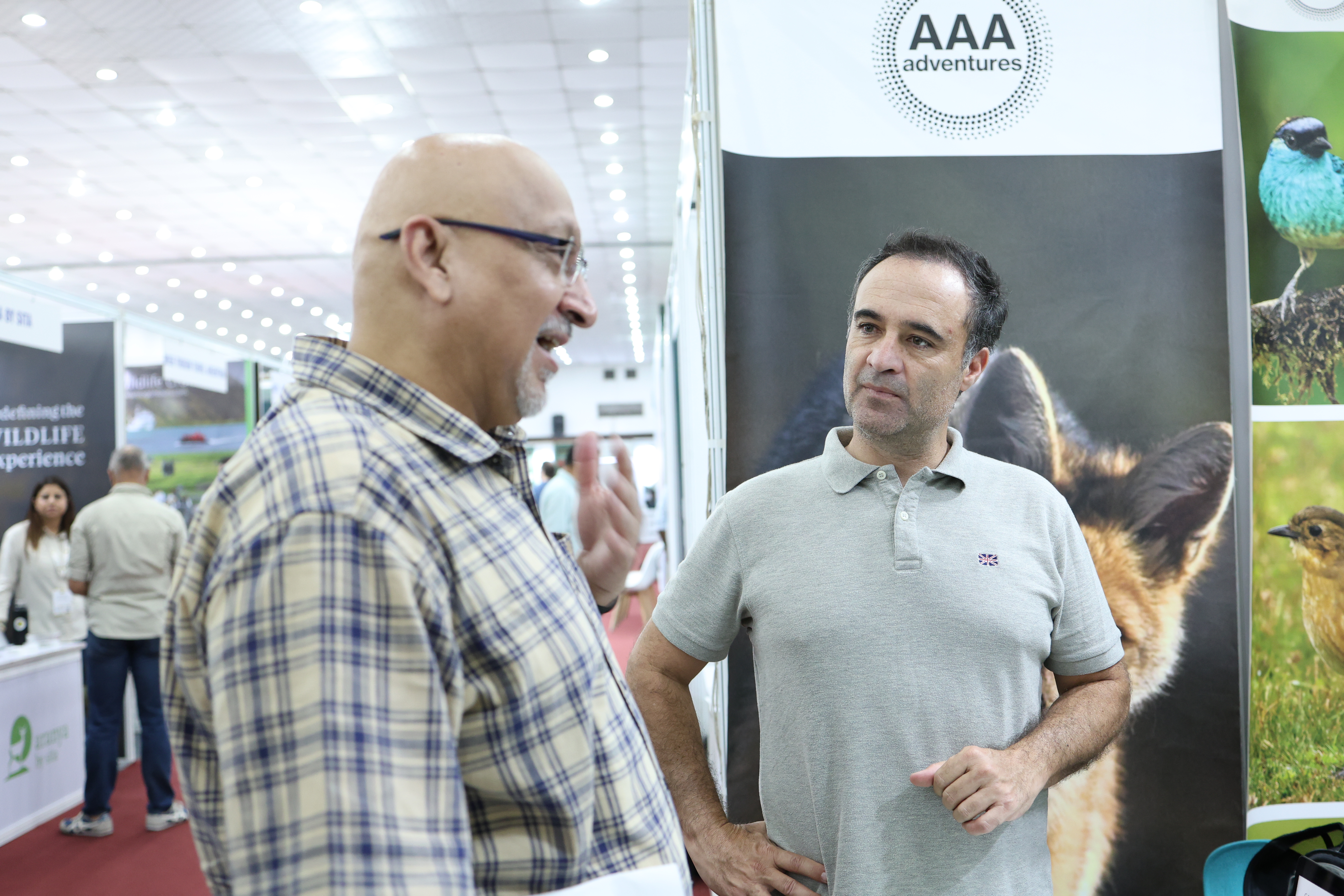 Exhibitor conversations